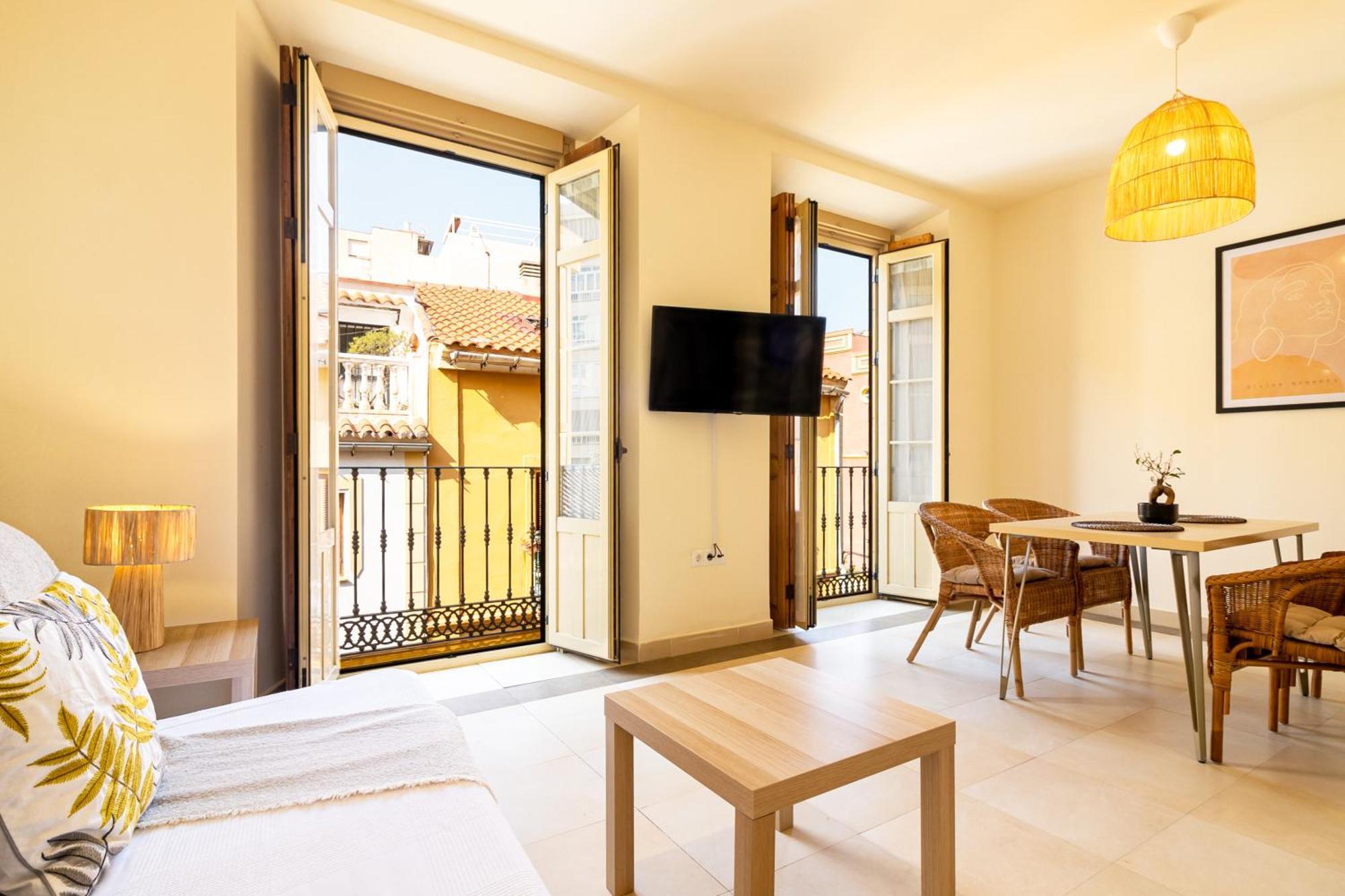 Malaga Center Flat La Victoria City Center Apartment Exterior photo